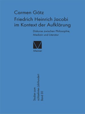 cover image of Friedrich Heinrich Jacobi im Kontext der Aufklärung